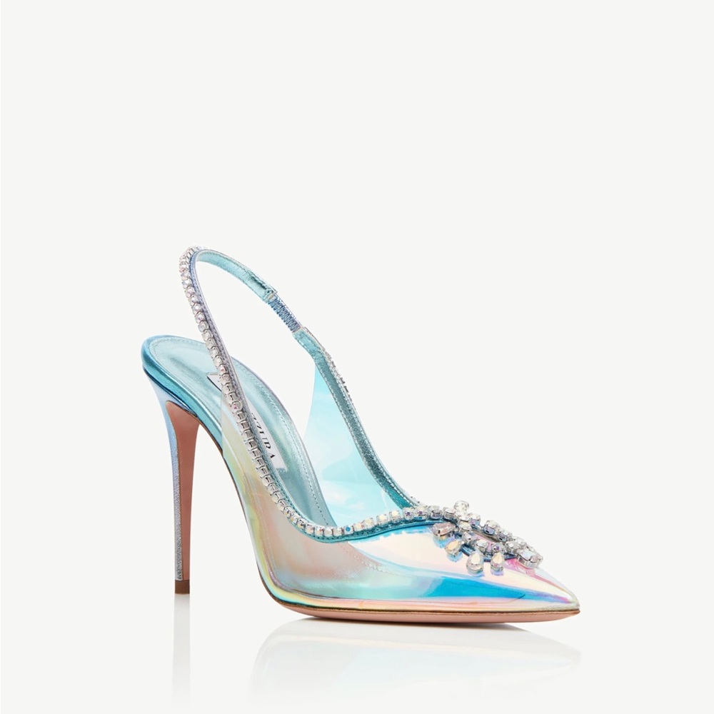 Aquazzura Seduction Crystal Pump 105
